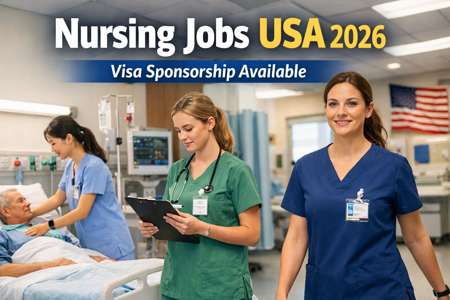 Nursing Jobs in USA 2026 with Visa Sponsorship